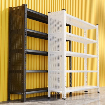 卡扣式貨架置物架家用落地多層儲物架收納免螺絲安裝J-110公司貨