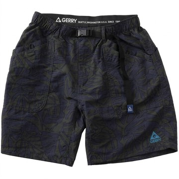 GERRY 078700-49 HYBRID NYLON SHORTS 涼感機能 水陸兩用 短褲 (49 綠色植物)