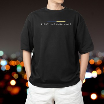 澤倫斯基「Fight Like Ukrainians」襯衫 | 澤倫斯基同款烏克蘭服飾