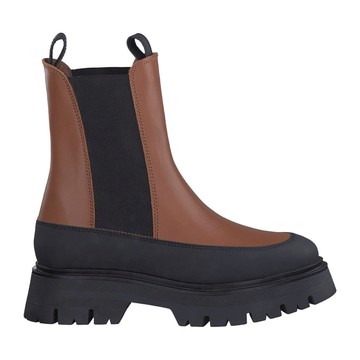 TAMARIS BROWN CASUAL CLOSED BOOTIES 棕色女款鞋子