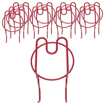 小美紀 單盆掛架 (紅) 3吋 花盆掛架  12cm  紅色  1組