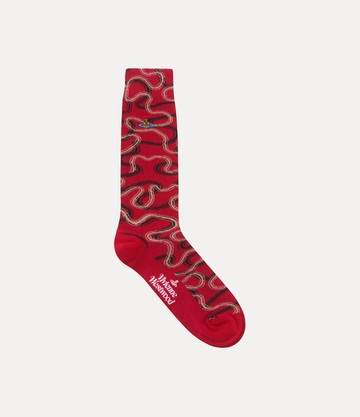 Vivienne Westwood Wiggle Sock Wiggle Red 9-11 Unisex
