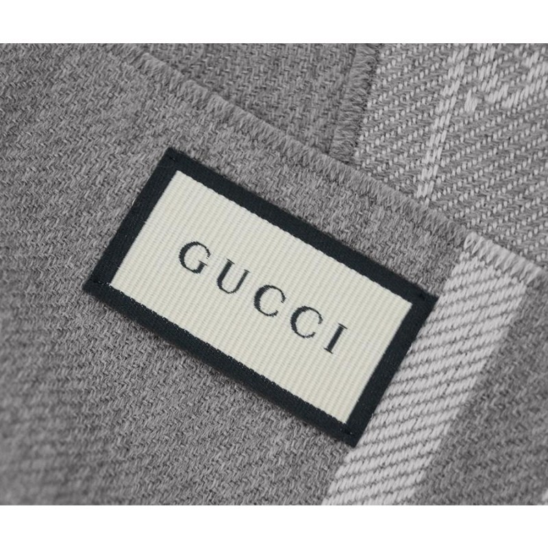 グッチ ストール 544619-1263 GUCCI マフラー GGパターン ウール100