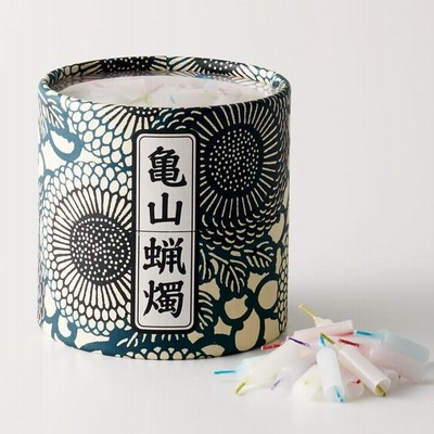 ろうそく カメヤマローソク 10分ろうそく 亀山五色蝋燭 約300本入り 蝋燭 ローソク 仏具 新盆 初盆 あすつく
