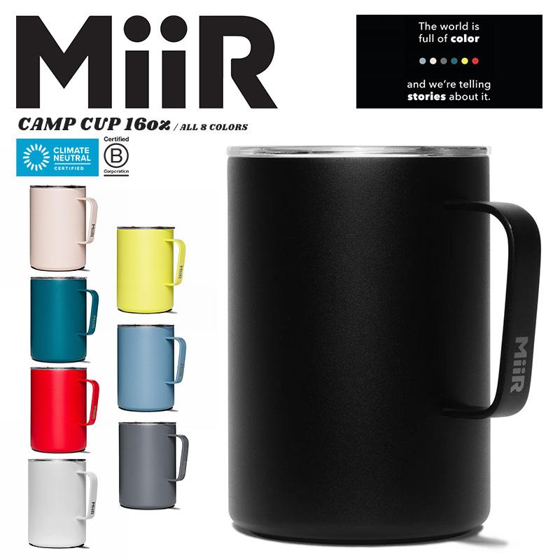 MiiR ミアー Camp Cup キャンプカップ 保温・保冷 マグカップ 16oz（473ml） コップ アウトドア キャンプ ブランド メーカー おしゃれ