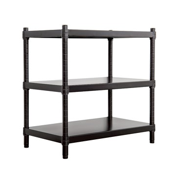 【dayneeds】極致工藝 60X45X60cm 三層鐵板架/二色可選黑色