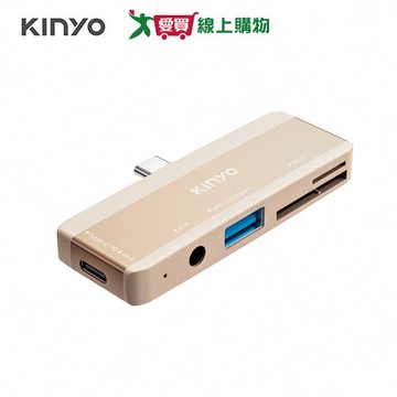 KINYO 五合一讀卡多功能擴充座 KCR-521【愛買】
