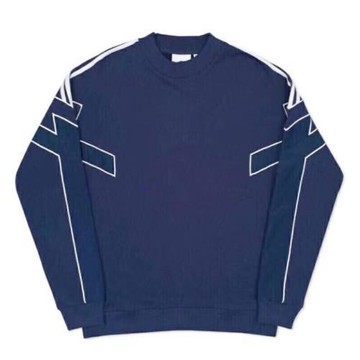 TO PALACE 寶藍色潮牌圓領衛衣寬松情侶套頭長袖上衣衛衣