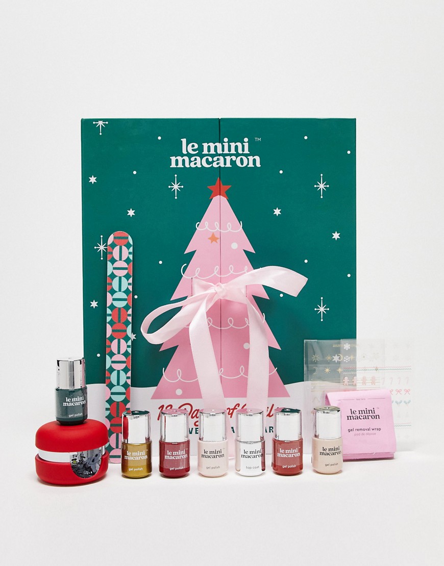 Le Mini Macaron 12 Days of Gel Polish Advent Calendar-Multi