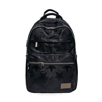 J II 後背包-野蠻多隔層防潑水後背包-星星黑-6233-1