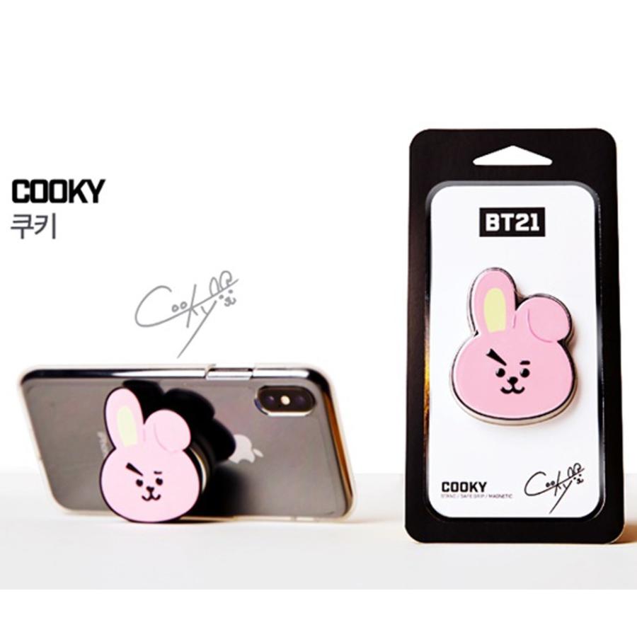 BTS bt21 COOKY グク スマホグリップ - キャラクターグッズ