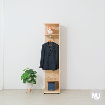 【 沐家具 mufurniture 】Livia 楓木 開放轉角櫃/臥室收納/台灣製造