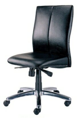 * 換季大優惠 *  《CHAIR EMPIRE》編號03SGA  皮革電腦椅/低背辦公椅/低背電腦椅/透氣皮椅/氣壓椅/黑色低背椅/辦公椅/電腦椅/低背椅