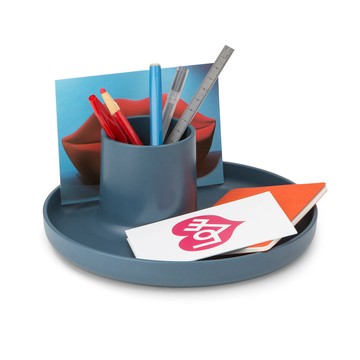 北歐櫥窗 Vitra O-Tidy 圓圓小盒（深海藍）