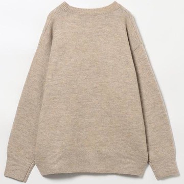 FREAK'S STORE 提花寬鬆拼色字母針織衫