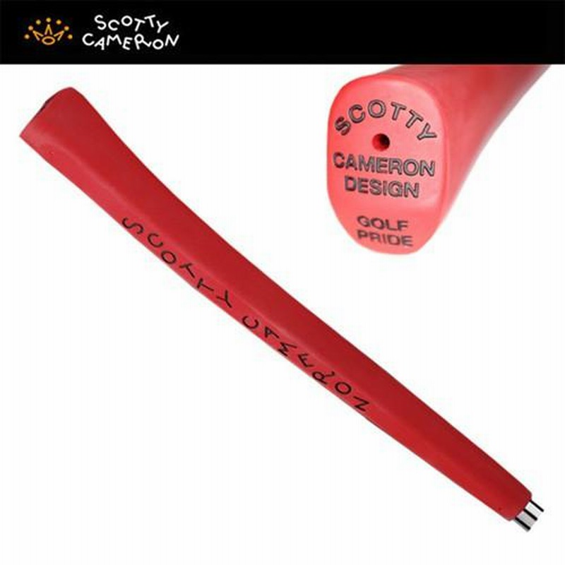 SCOTTY CAMERON パター 赤グリップ SCOTTY CAMERON パター 赤グリップ キャメロン パターグリップ