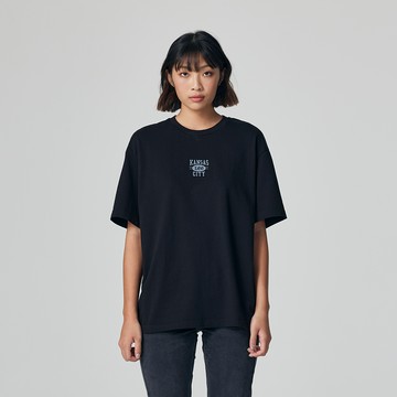 Lee 男女同款 寬鬆版 標語文字LOGO 短袖T恤 | Modern & FITS’ EM ALL