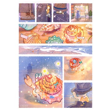 髒兮兮小寄居蟹的故事