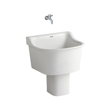 Derek奈米拖布盆純白/SF623NA(不含龍頭)