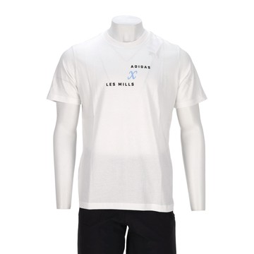 Adidas M Lm Fit G T 男款 白色 寬鬆 印花 T恤 休閒 短袖 KE7821