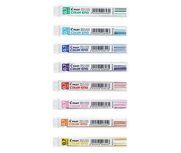 PILOT百樂 0.7mm COLOR ENO - 色色自動鉛筆芯 12小盒入/盒〖PLCR-7〗