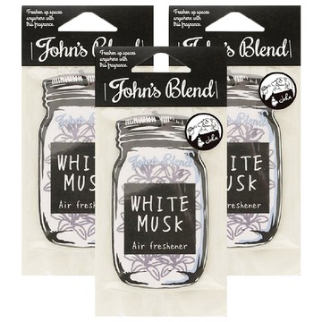 John's Blend 居家香氛片 Set 3片  White Musk