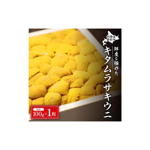 ふるさと納税 北海道 登別市 極上！北海道産キタムラサキウニ折詰100g ※2024年6月下旬よりお届け