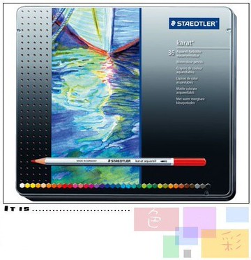 STAEDTLER施德樓MS125M36 金鑽水彩色鉛組 36色