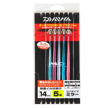 DAIWA 仕掛 K IKASHIKAKE M 11S SS 5 ST CLEAR  1組