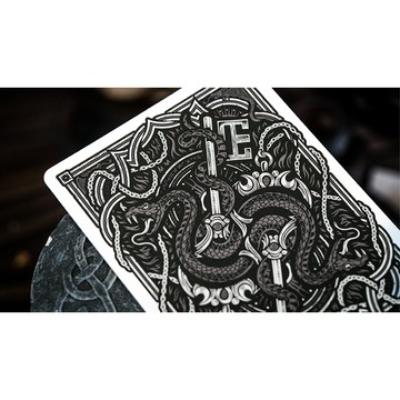 【USPCC 撲克】The Keys of Solomon: Silver Spirituum  by Riffl