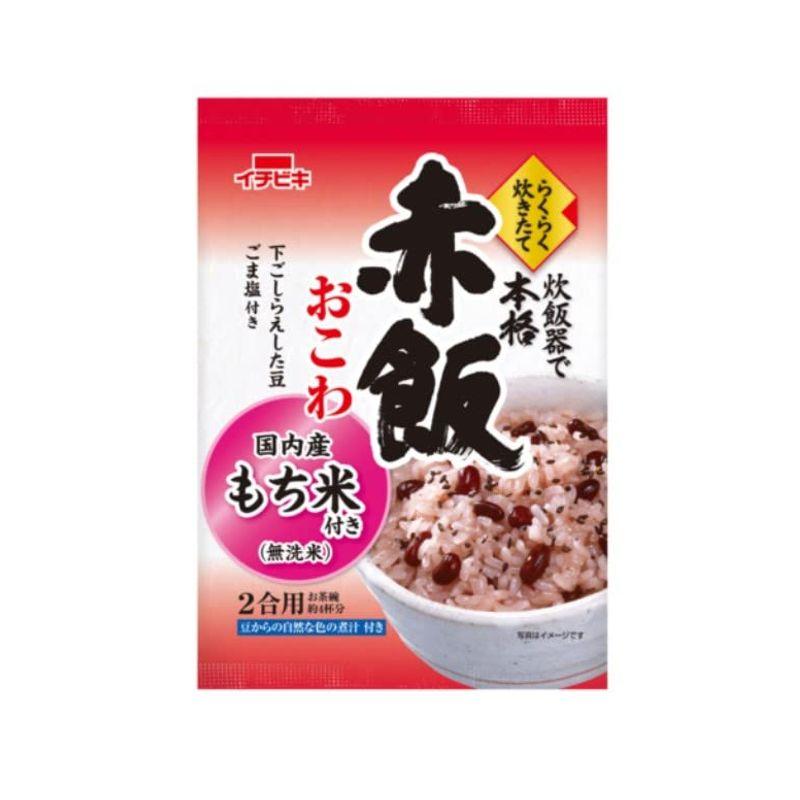 イチビキ らくらく炊き立て 赤飯おこわ 393g×2個 炊飯器で簡単 お手軽料理