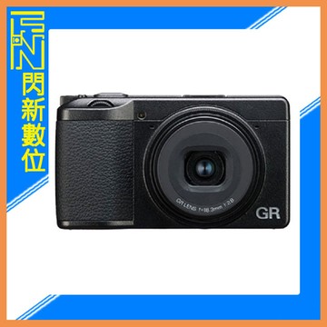 排單預訂~ 128G全配組~活動註冊送好禮~ RICOH GR III HDF 黑柔焦版(公司貨)GR3 GRIII