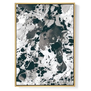 BOLUO GALLERY 菠蘿選畫所 抽象畫 暈染 APAP4660D  42 x 59.4cm  木色