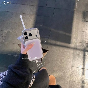 isn風淡雅漸變紫適用iPhone17pro蘋果16手機殼15高級14電鍍銀13女