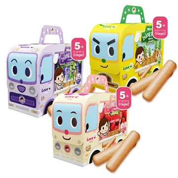 米大師-寶寶果然棒棒2.5gX22包/盒-5個月以上 -大村葡萄/大湖草莓/關廟鳳梨-3種口味可選