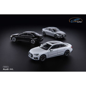 VAV 1/64 合金模型 AUDI A4L 模型車 車輪轉動順暢 AUDI 官方正版授權