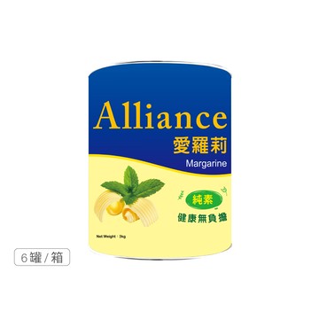✽箱購✽ 愛羅莉人造奶油3kg（6罐）