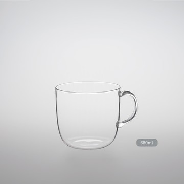 TG 耐熱玻璃卡布奇諾杯 680ml