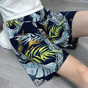 【韓國K.W.】韓國專櫃級寶藏女孩輕棉稠五分褲居家睡褲(女睡衣/家居服/短褲/運動)