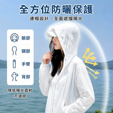 現貨💥冰絲防曬外套 女 連帽防曬衣 涼感透氣 防紫外線 防潑水 輕薄外套 防曬罩衫 夏季外套