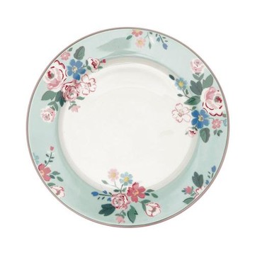 丹麥GreenGate Inge-Marie mint 餐盤25.6cm