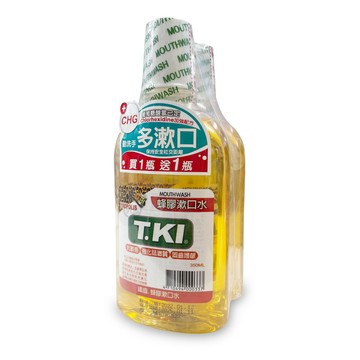 {買1送1}TKI鐵齒蜂膠漱口水350ml/瓶 *小柚子* 0337