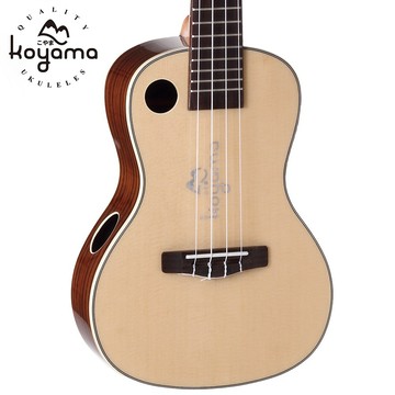 Koyama KYM-C200 C200 側肩音孔 23吋烏克麗麗 單板烏克麗麗 雲杉單板/側背玫瑰木