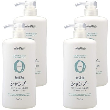 Pharmaact 無添加洗髮精  600ml  4瓶