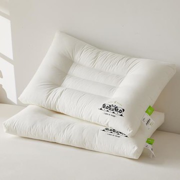 2025新款A類母嬰全棉純棉熊貓枕 枕頭枕芯-風格一