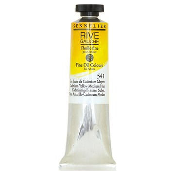 SENNELIER 申內利爾 Rive里夫專家級油畫顏料 一般色 中鎘黃 代用 N130312.541  40ml  1色