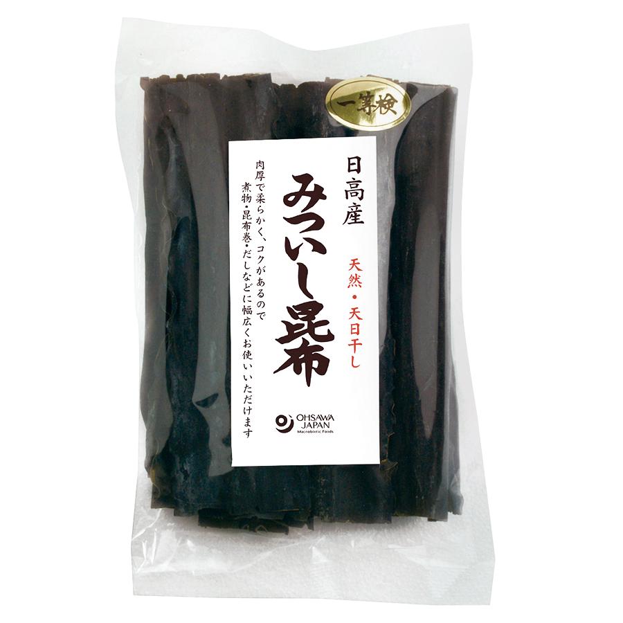 日高産　みついし昆布　100ｇ（オーサワジャパン）