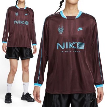 Nike As W Nsw Ls Jersey 女款 紅色 針織 寬鬆 長袖 IM7453-652