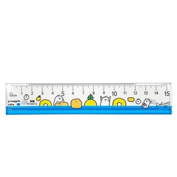 醜白兔15CM防滑尺