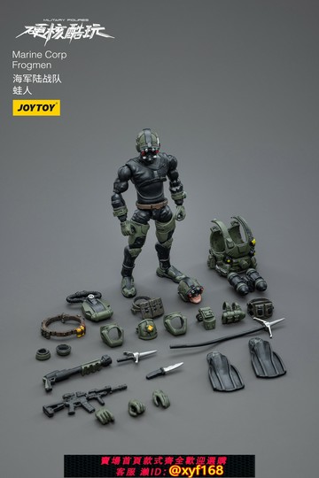{保固一年 可打統編}現貨 JOYTOY暗源 硬核酷玩系列 海軍陸戰隊蛙人 1/18 JT4218